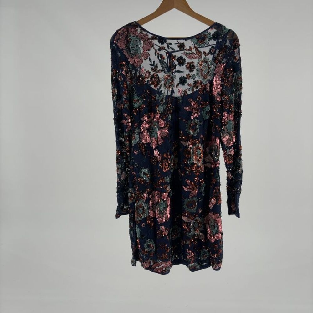 Anthropologie Sequin Mini Dress